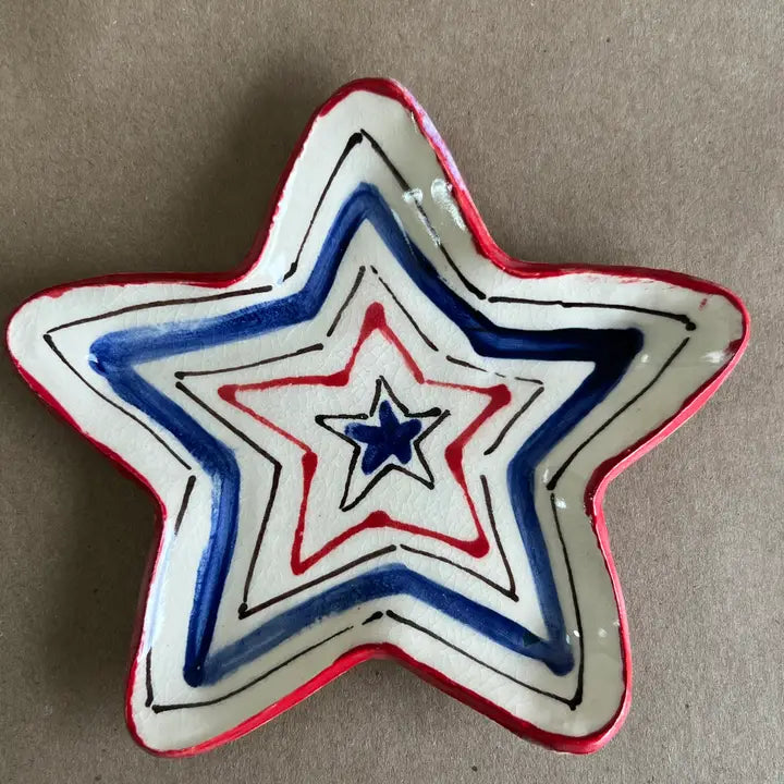 Heartfelt Traditions Small Star Tray - (2025 Patriotic Line)