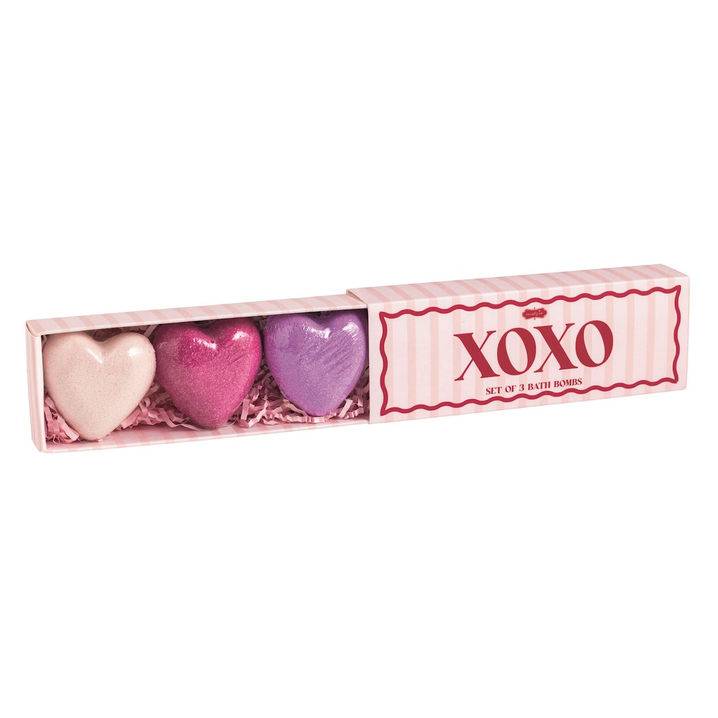 MUD PIE XOXO BATH BOMB SET