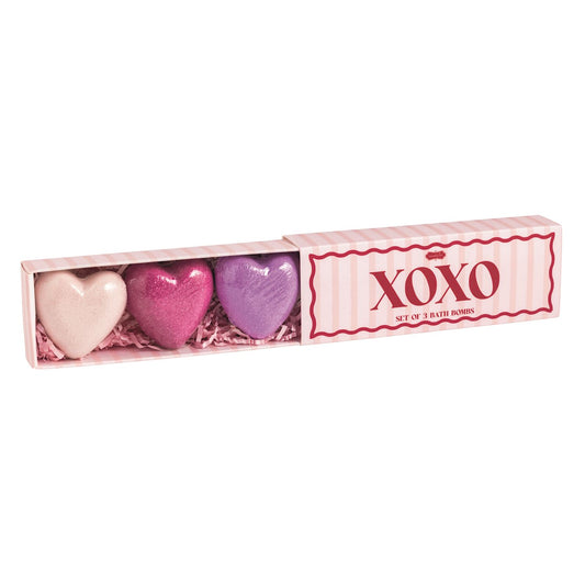 MUD PIE XOXO BATH BOMB SET