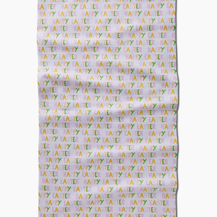 Geometry Easter Cheer Tea Towel