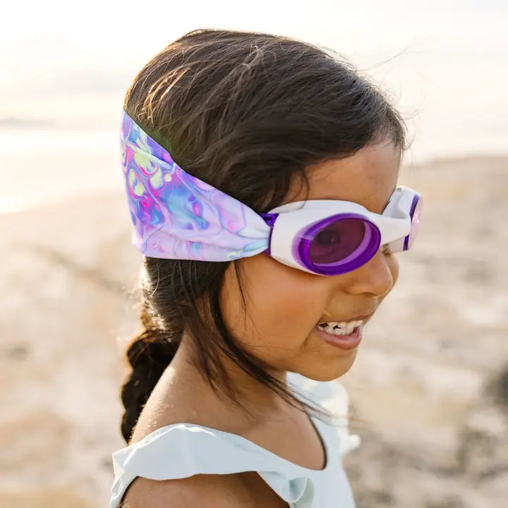 Splash Place Pastel Swirl Swim Goggles