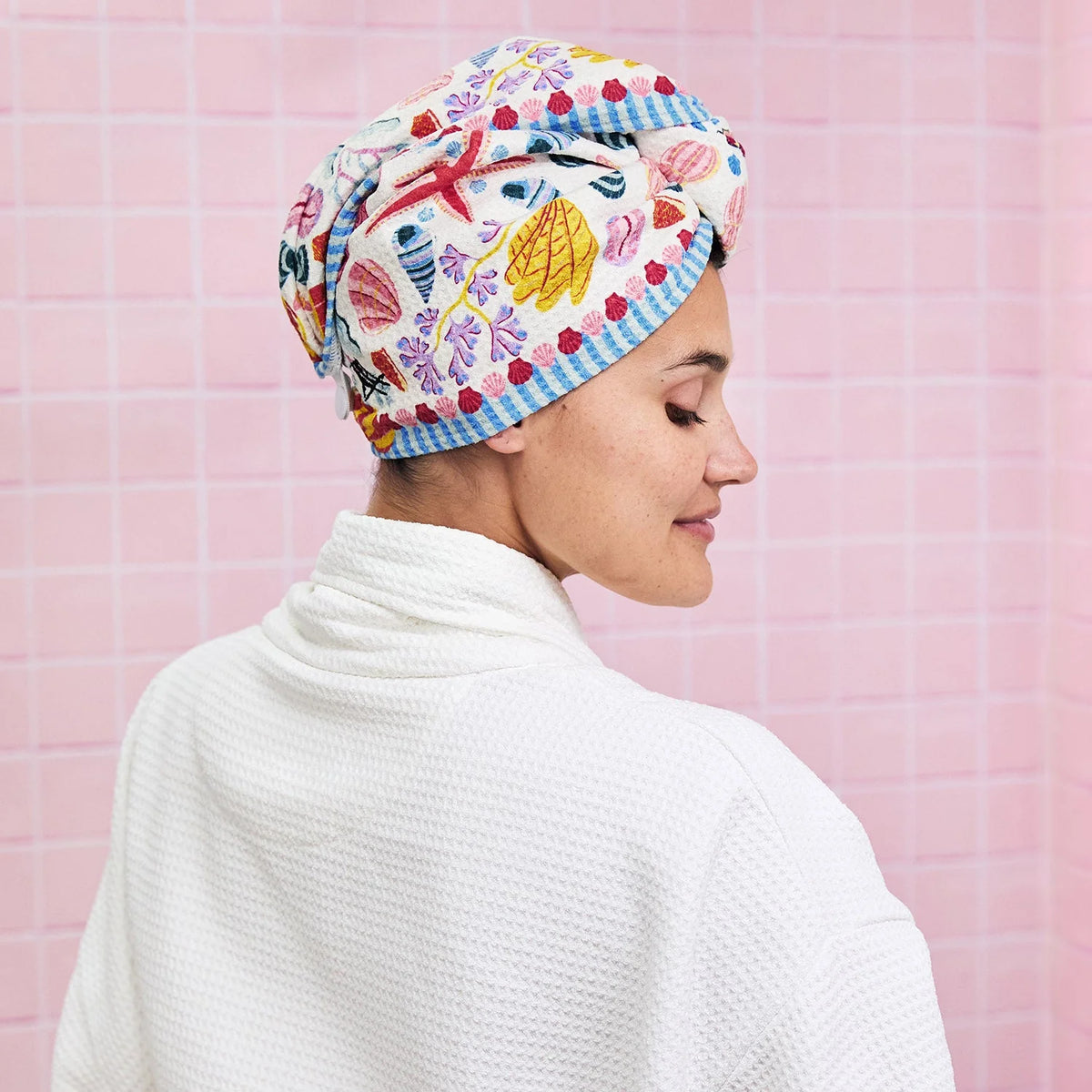 Dock & Bay Hair Wrap SEASHELL SOIREE