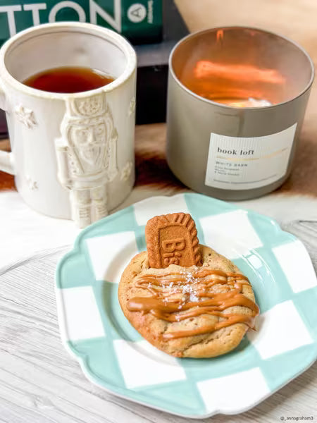 MUD PIE WHITE NUTCRACKER MUG
