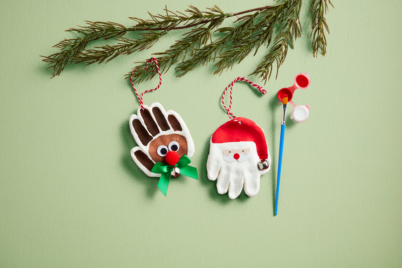 MUD PIE REINDEER HANDPRINT ORNAMENT KIT