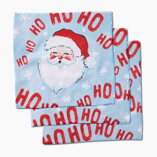 Geometry Merry Santa Claus