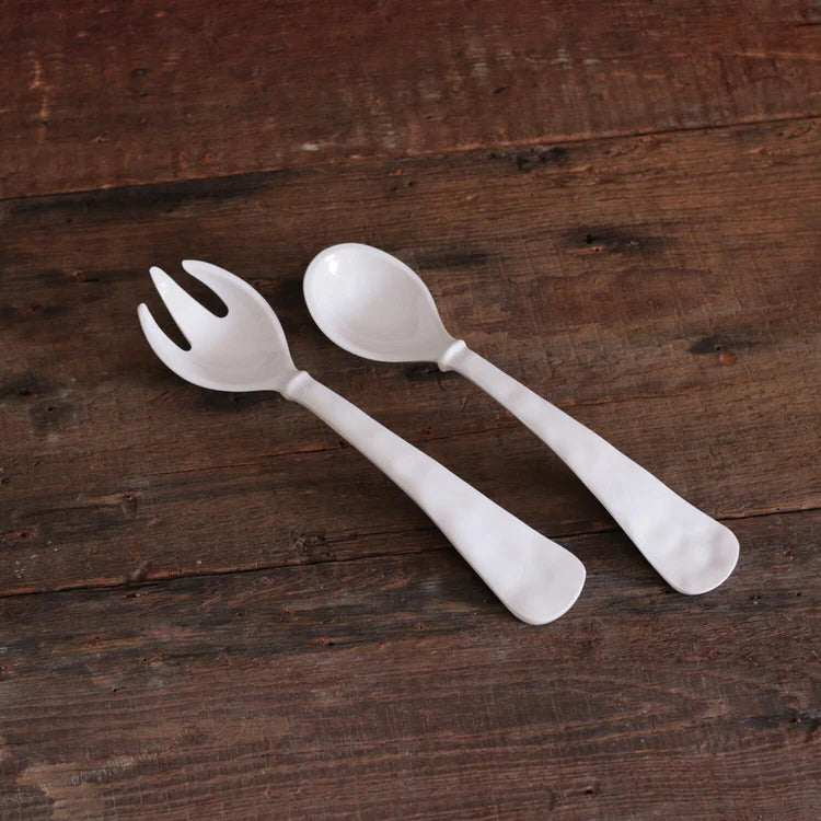 Beatriz Ball VIDA Havana Large Salad Servers White
