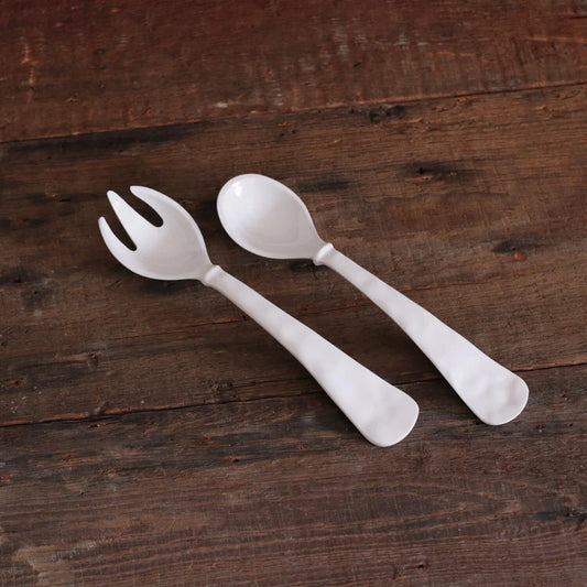 Beatriz Ball VIDA Havana Large Salad Servers White