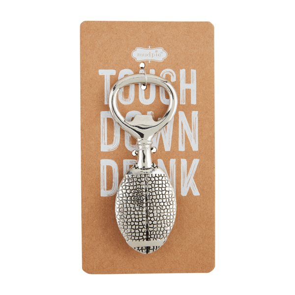 MUD PIE FOOTBALL BOTTLE OPENER