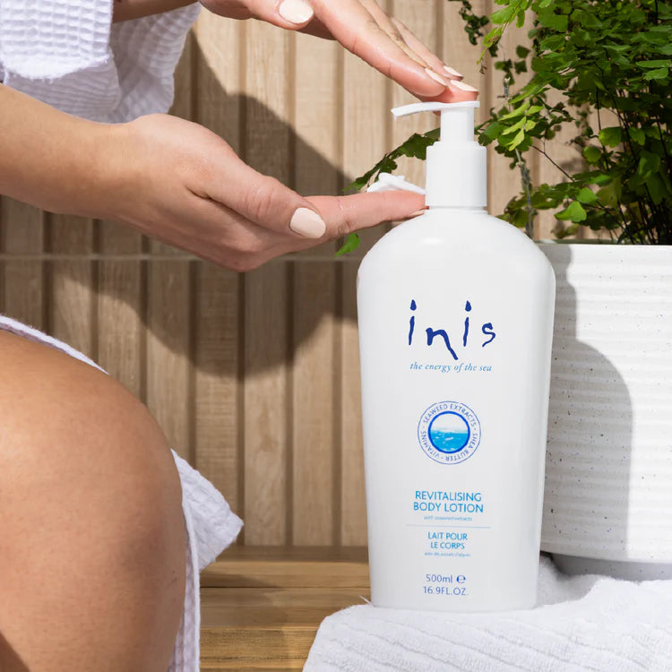 INIS THE ENERGY OF THE SEA Revitalising Body Lotion-16.9 Fl Oz Pump Bottle