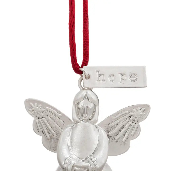 Demdaco Mini Bell Angel Ornament - Hope