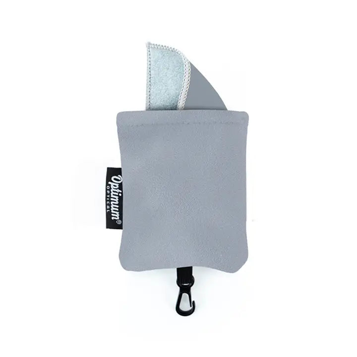 Optimum Optical Microfiber Travel Lens Cloth-Gray