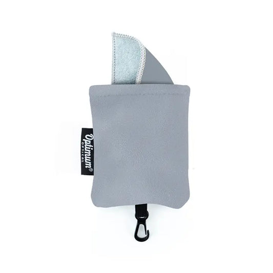 Optimum Optical Microfiber Travel Lens Cloth-Gray