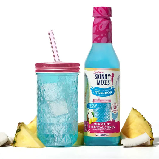 Jordan's Skinny Mixes Sugar Free Mermaid Hydration Syrup with Electrolytes 375 Ml