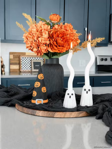 MUD PIE SMALL GHOST TAPER HOLDER