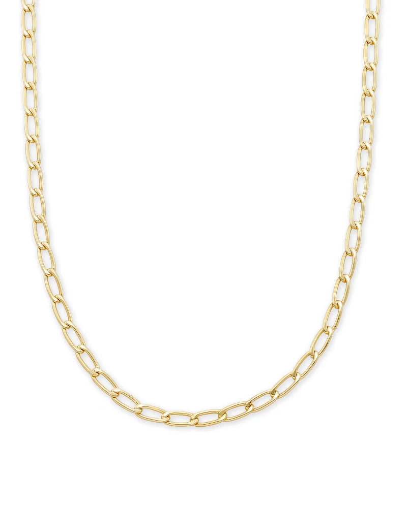 Kendra Scott Merrick Chain Necklace in Gold