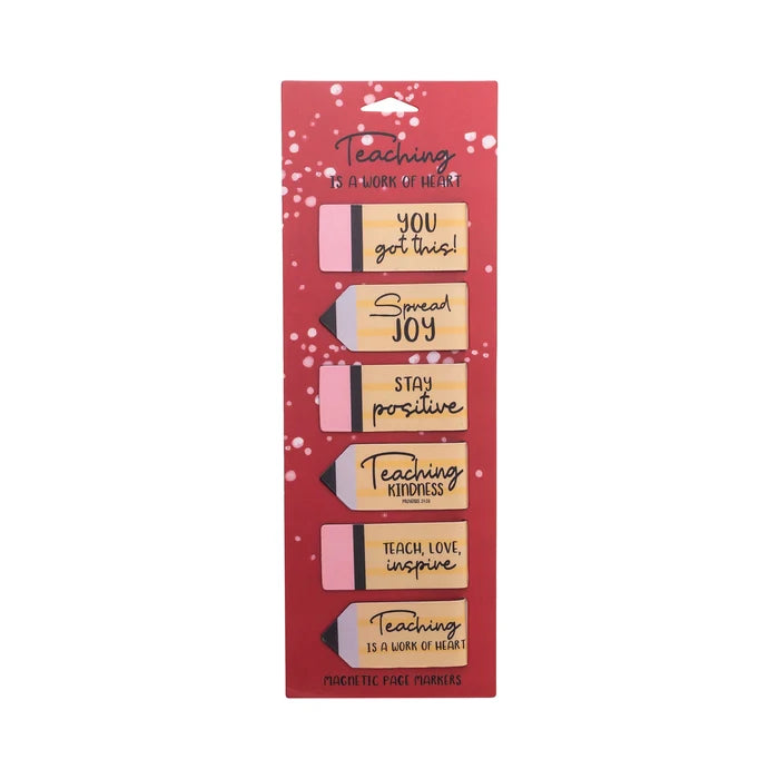 MAGNETIC PAGE MARKERS: TEACHER