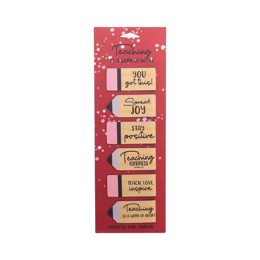 MAGNETIC PAGE MARKERS: TEACHER