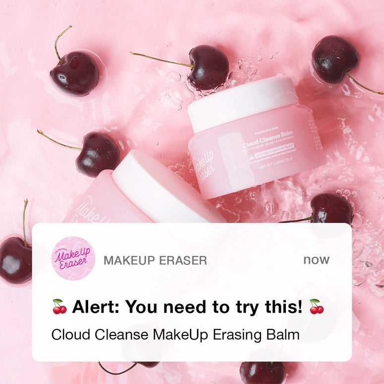 The Original MakeUp Eraser Cherry Cloud Cleanse Balm | Emulsifying Korean Melt - 50ml