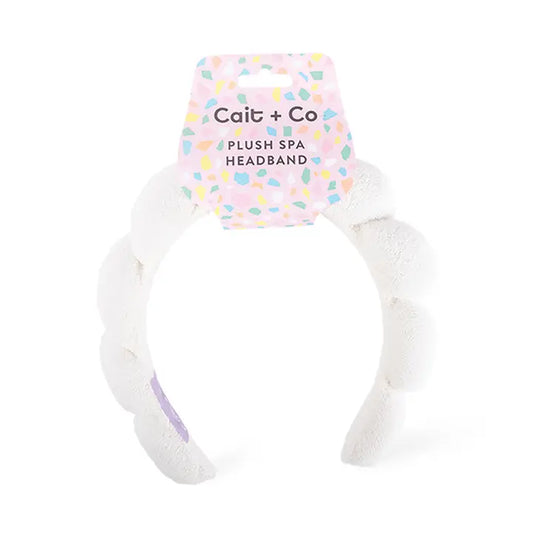 Cait + Co Plush Spa Headband - Topaz | Gem Collection