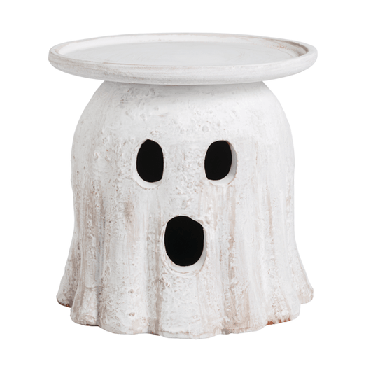 MUD PIE TERRA GHOST PILLAR HOLDER