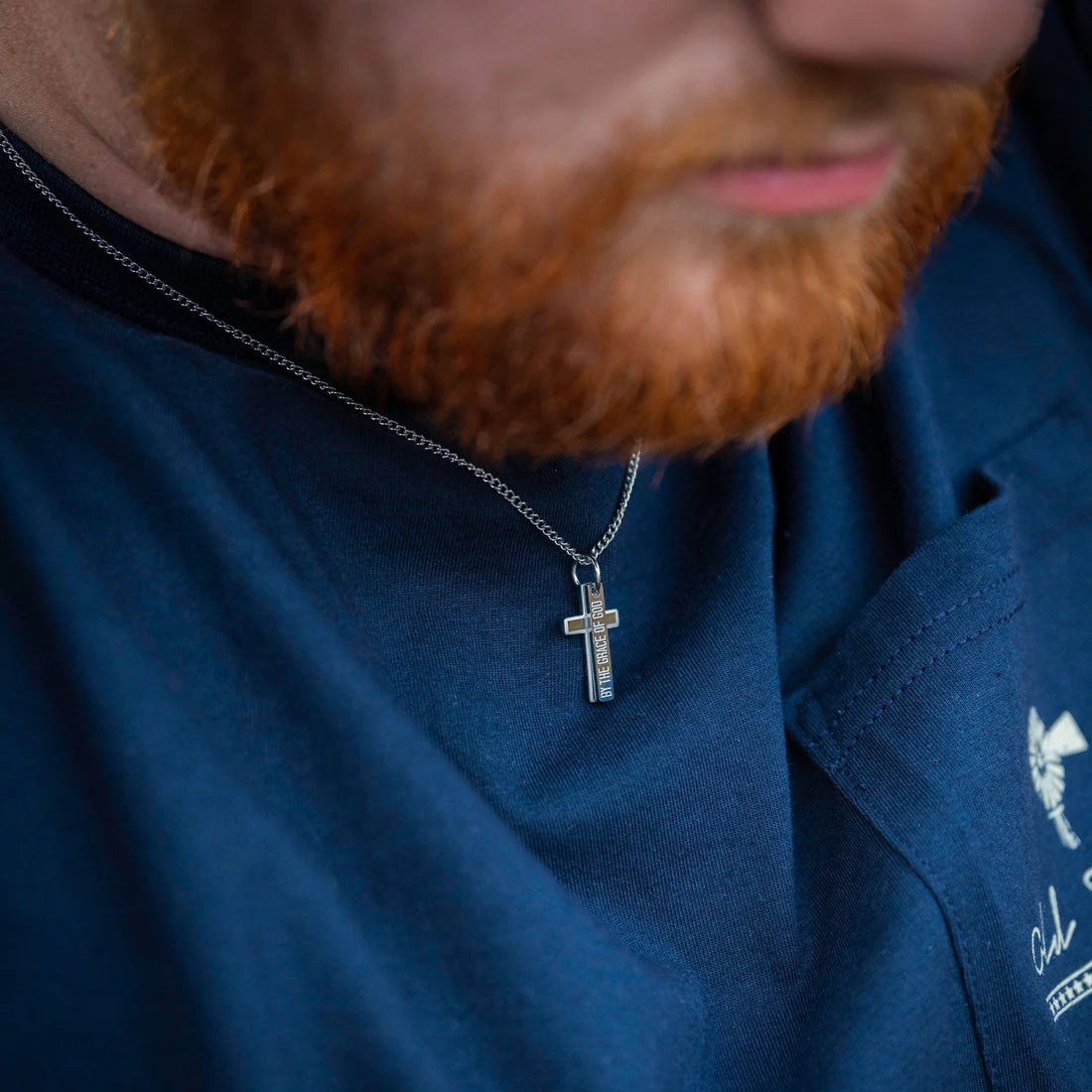 Old South Cross - Stainless Steel Necklace and Pendant