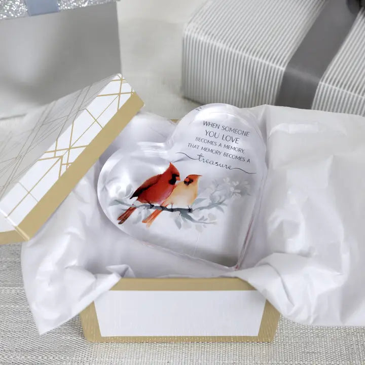 Pavilion Treasure - 3.5" Acrylic Heart Plaque