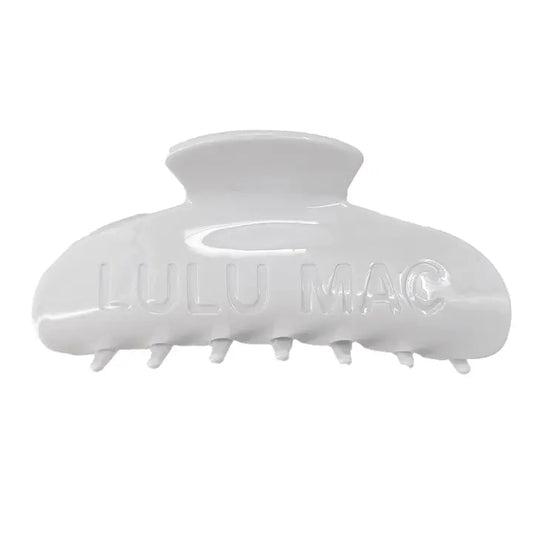 Lulu Mac Hair Clips-White