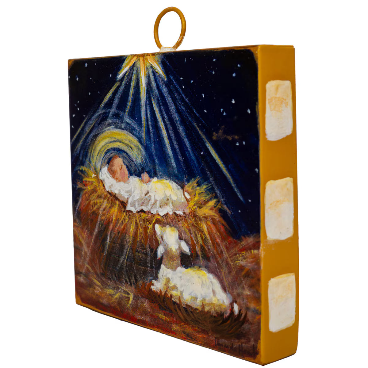 The Round Top Collection Mini Art Guardian Lamb