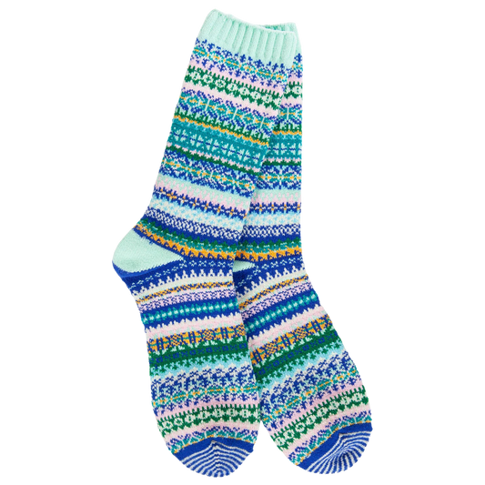 World's Softest Socks Weekend Nordic Crew-Mint