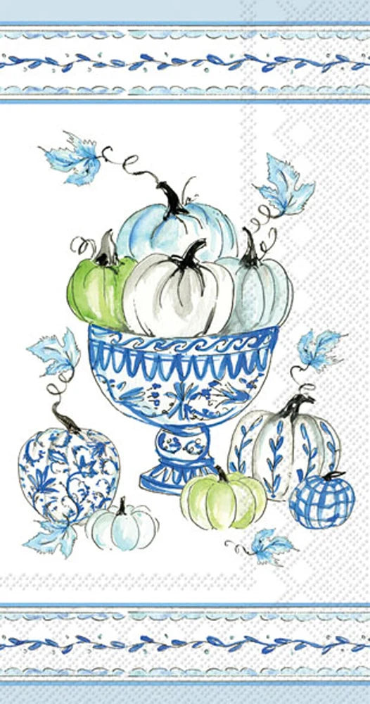 Boston International Chinoiserie Pumpkins Guest Towel