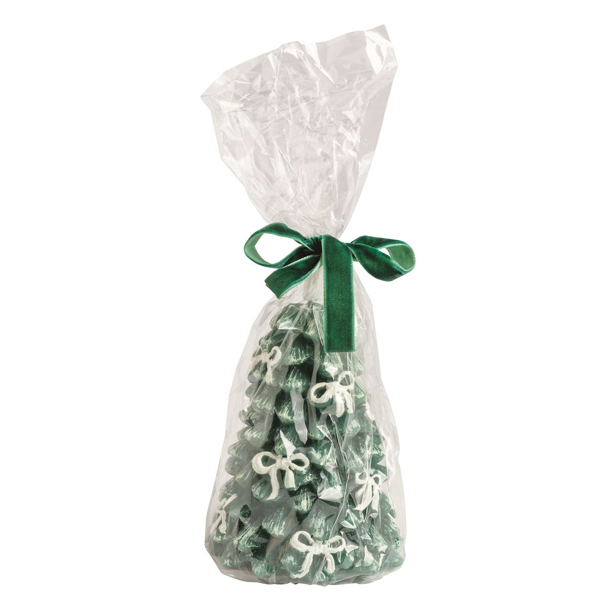 MUD PIE SMALL BOW TREE FLAMELESS CANDLE