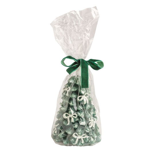 MUD PIE SMALL BOW TREE FLAMELESS CANDLE