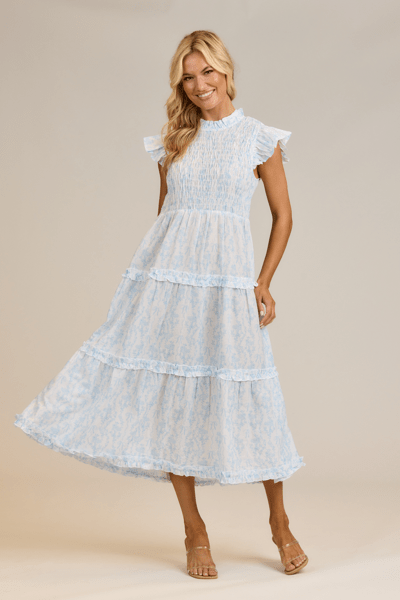 MUD PIE DORIAN MIDI DRESS