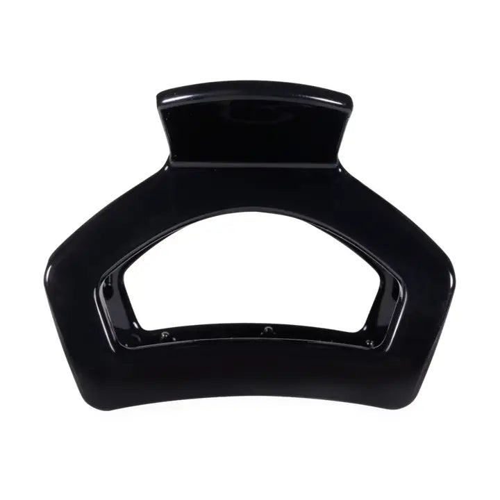 Teleties Open Jet Black | Petite | Hair Clip