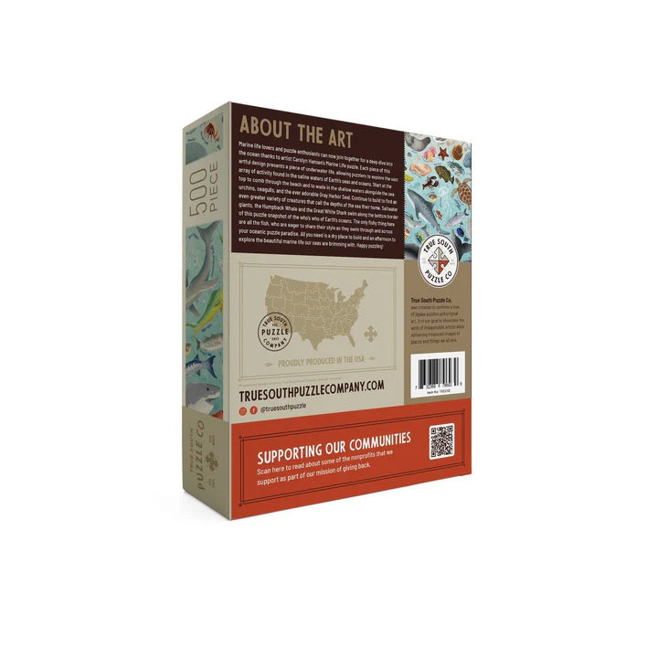 True South Puzzle - Marine Life - 500 Piece