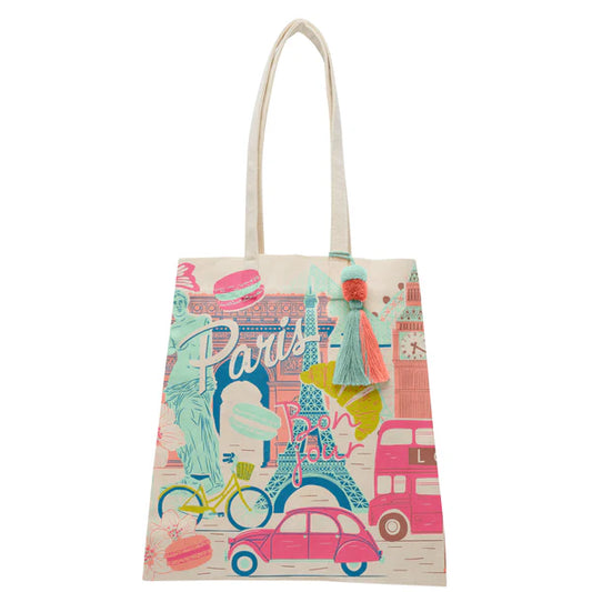 Karma Travel Canvas Tote Bag
