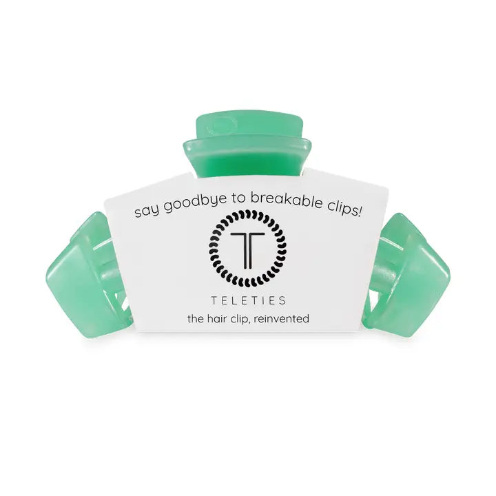 Teleties Classic Hair Clip | Medium | Spring Splash
