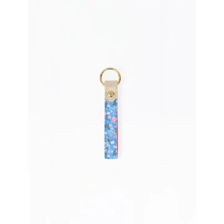 Mary Square Key Fob | Petal Charm Cornflower
