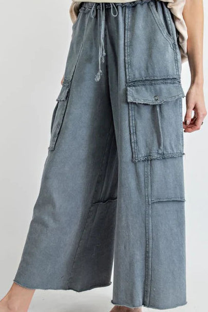 Easel Faded Navy Pants