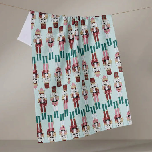 Geometry Nutcracker March Tea Towel