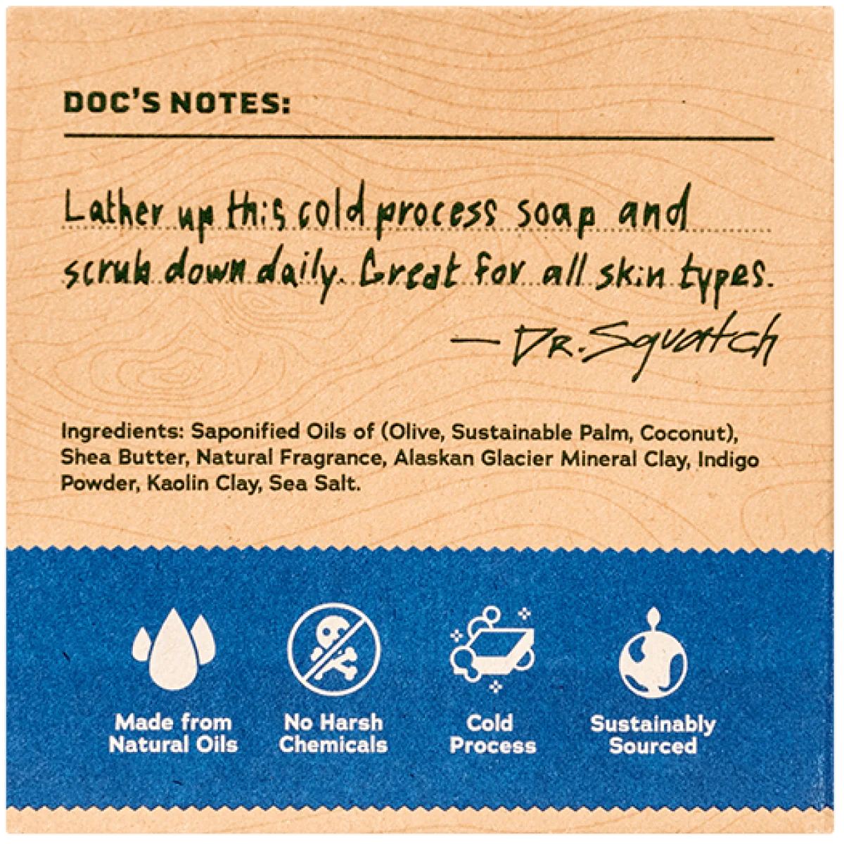 Dr. Squatch Bar Soap FRESH FALLS