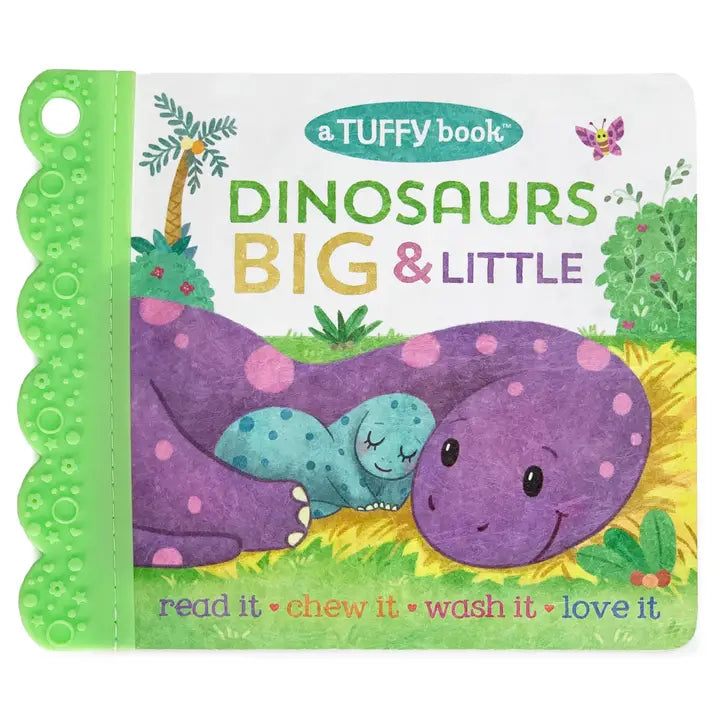 Dinosaurs Big & Little (Tuffy Teether Indestructible Book)