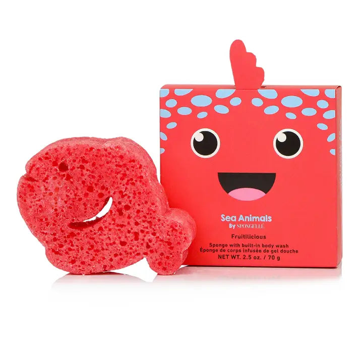 Spongelle Fiona Fish Sea Animals Sponge