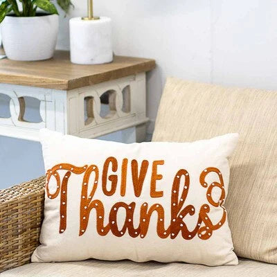 The Royal Standard Give Thanks Pillow