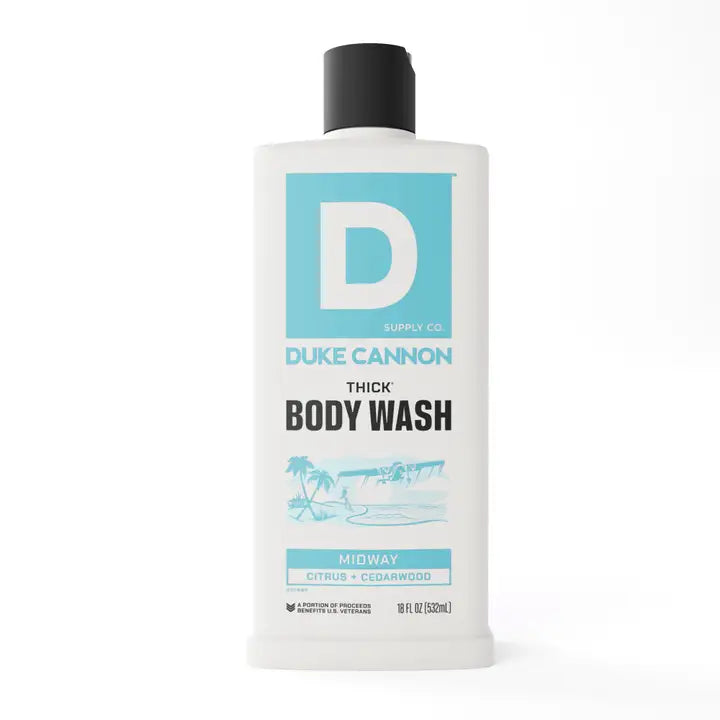 Duke Cannon Thick Body Wash - Midway 18oz
