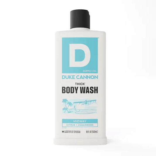 Duke Cannon Thick Body Wash - Midway 18oz