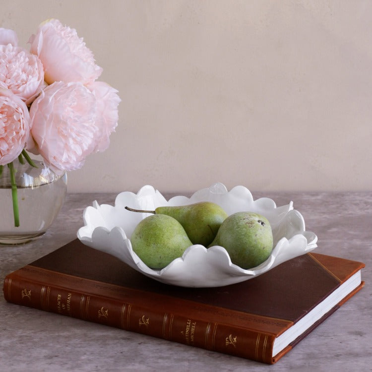 BEATRIZ BALL VIDA Colette Medium Bowl (White)-3316