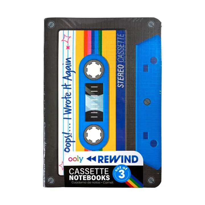 Ooly Rewind Retro Mini Notebooks - Set of 3
