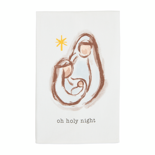 MUD PIE OH HOLY NIGHT TOWEL