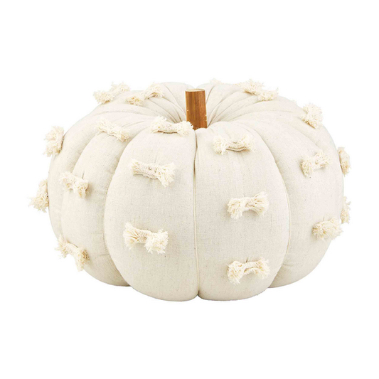 MUD PIE MEDIUM DOT PUMPKIN SITTER
